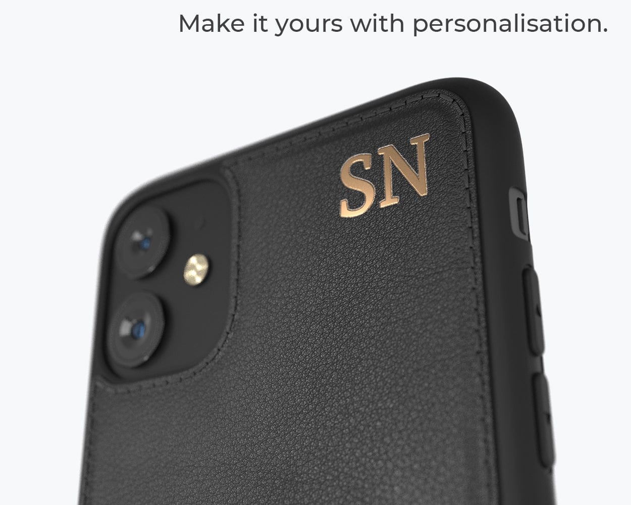 Metro Leather Case - Apple iPhone 11 / iPhone XR Pebble Grey Apple iPhone 11 - Snakehive UK
