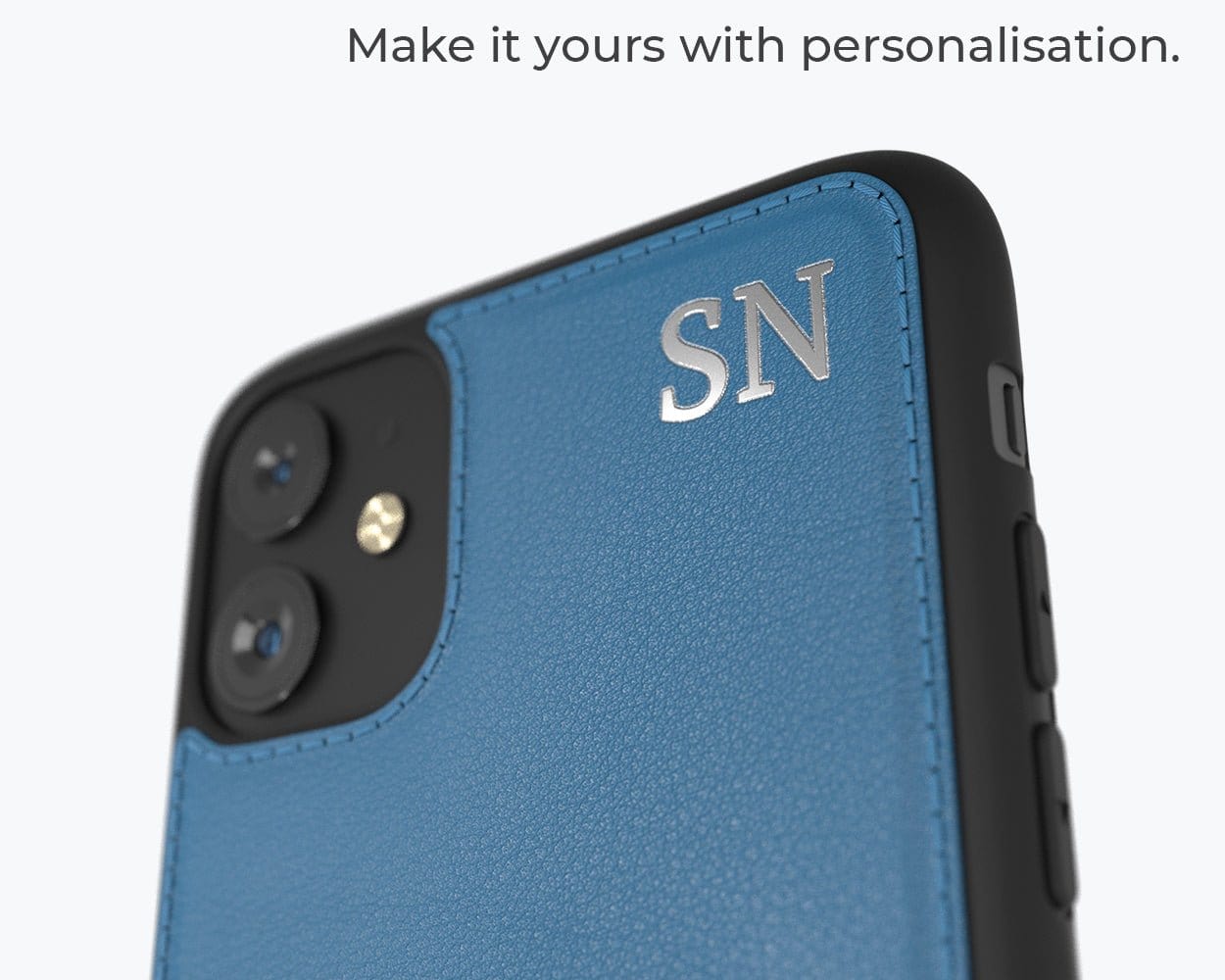 Metro Leather Case - Apple iPhone 11 / iPhone XR Pebble Grey Apple iPhone 11 - Snakehive UK