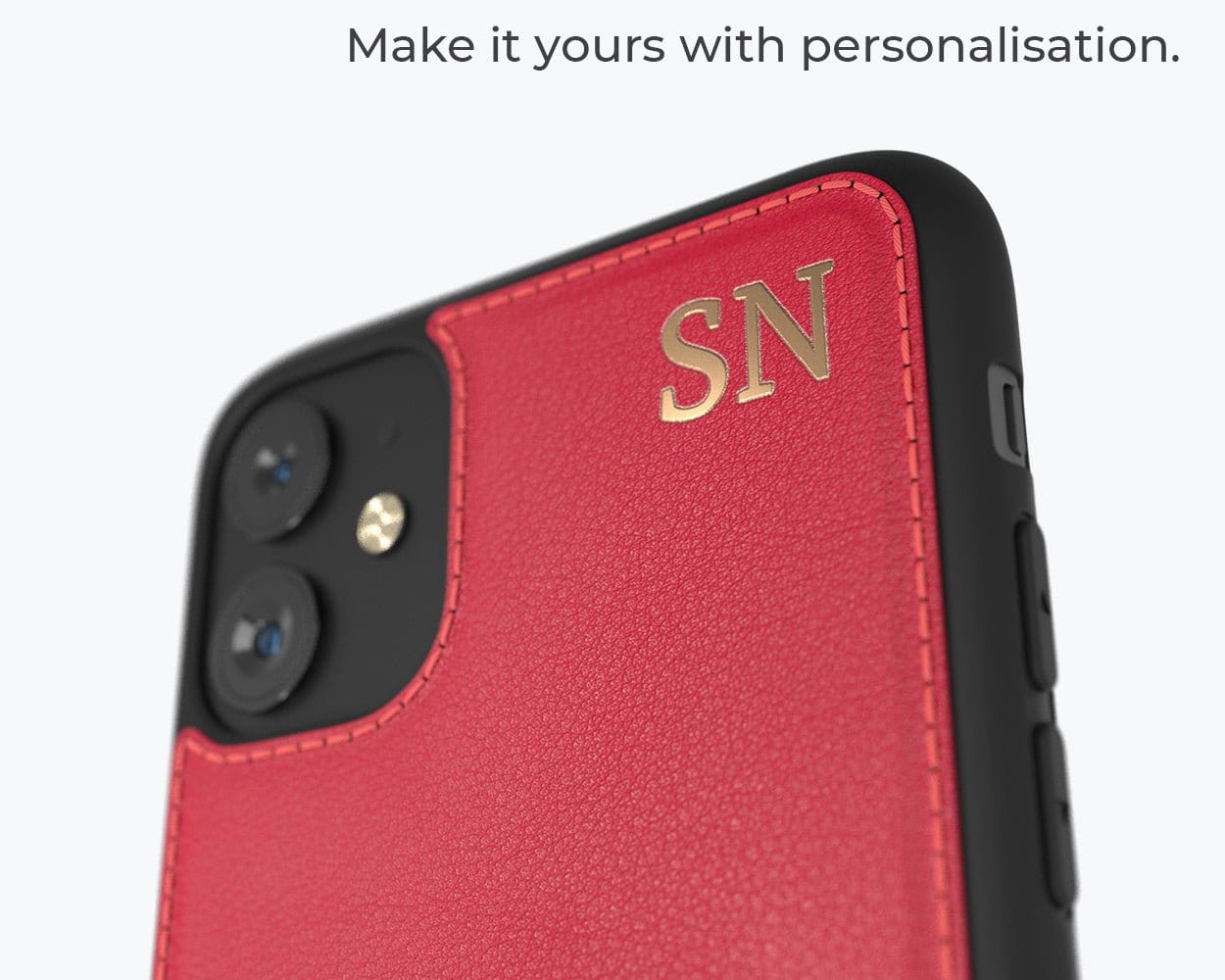 Metro Leather Case - Apple iPhone 11 / iPhone XR Pebble Grey Apple iPhone 11 - Snakehive UK