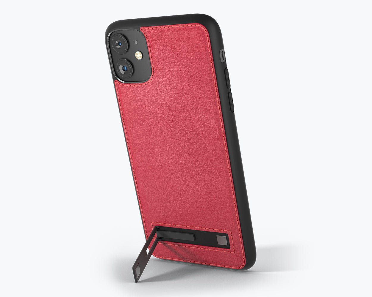 Metro Leather Case - Apple iPhone 11 / iPhone XR Poppy Red Apple iPhone 11 - Snakehive UK