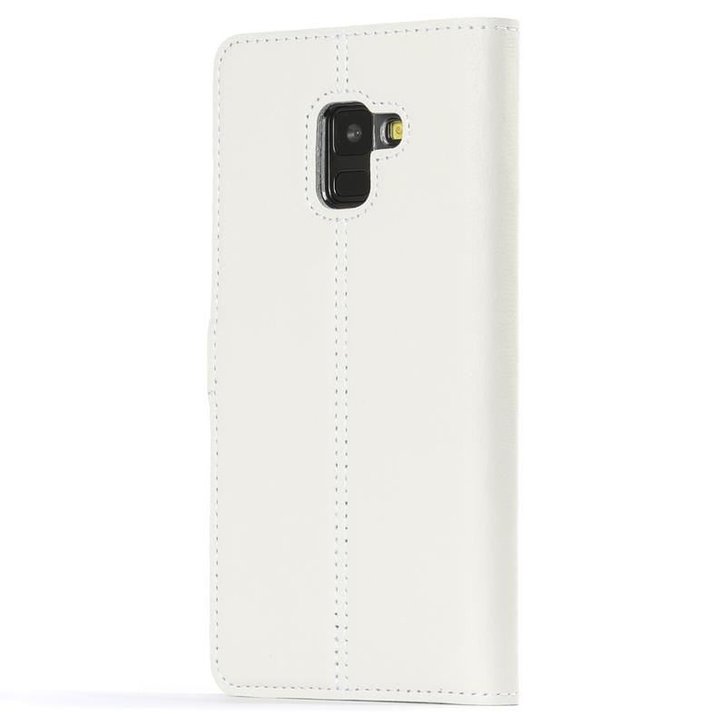 Pastel Leather Wallet - Samsung Galaxy A8 Plus (2018) Blush Samsung Galaxy A8Plus (2018) - Snakehive UK