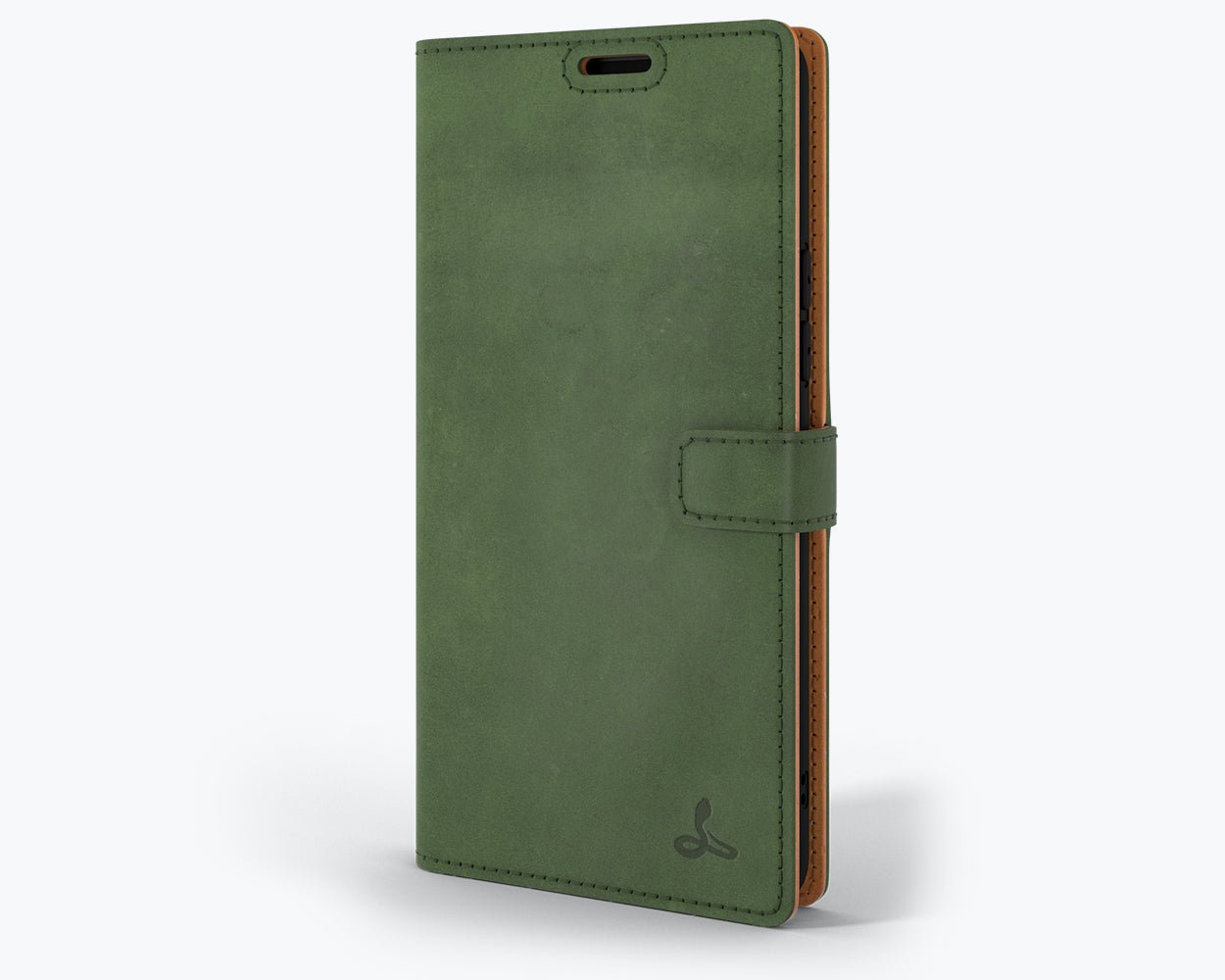 Samsung Galaxy A53 - Vintage Leather Wallet Bottle Green Samsung Galaxy A53 - Snakehive UK