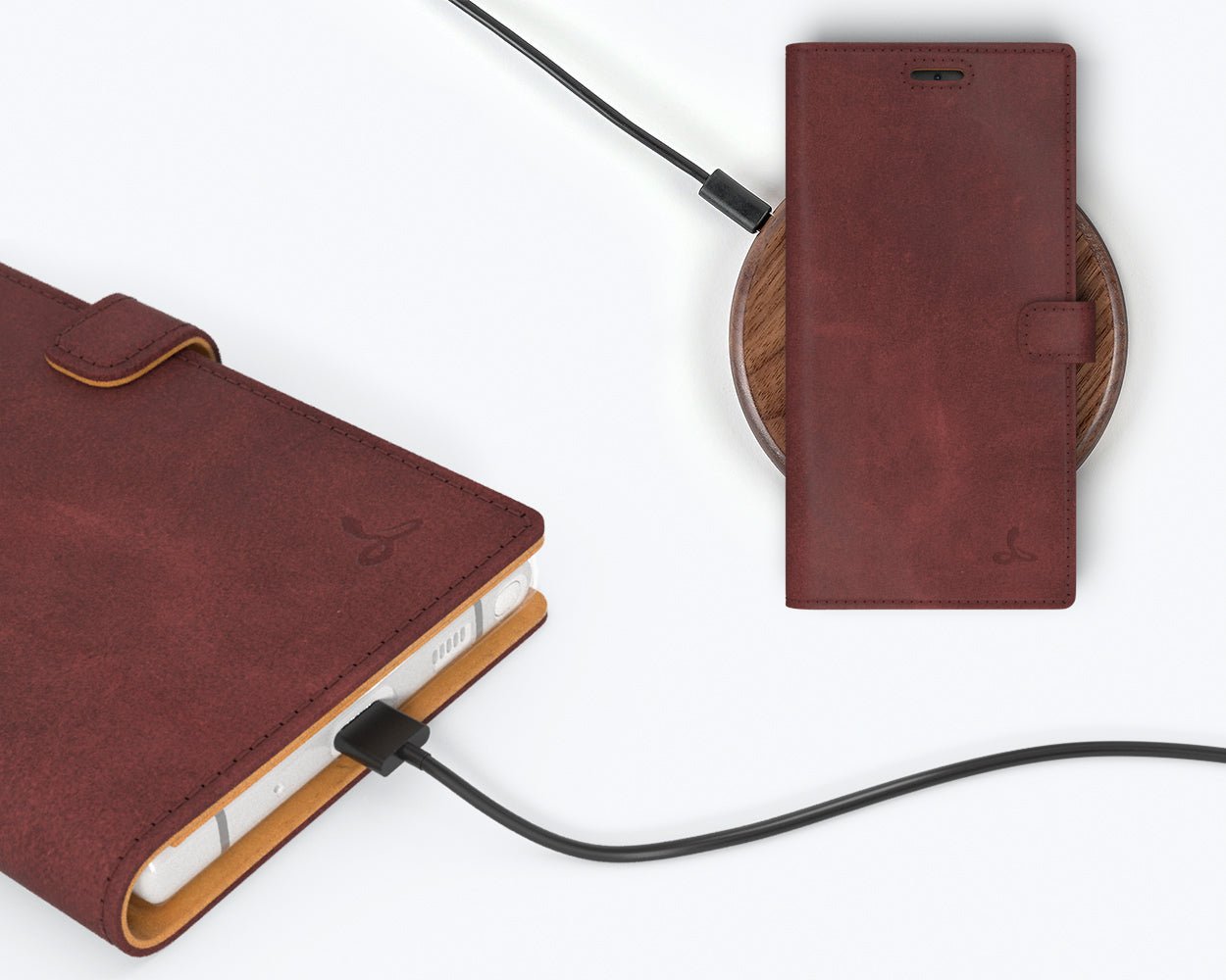 Samsung Galaxy Note 10 Plus - Vintage Leather Wallet (Almost Perfect) Honey Gold Samsung Galaxy Note 10 Plus - Snakehive UK
