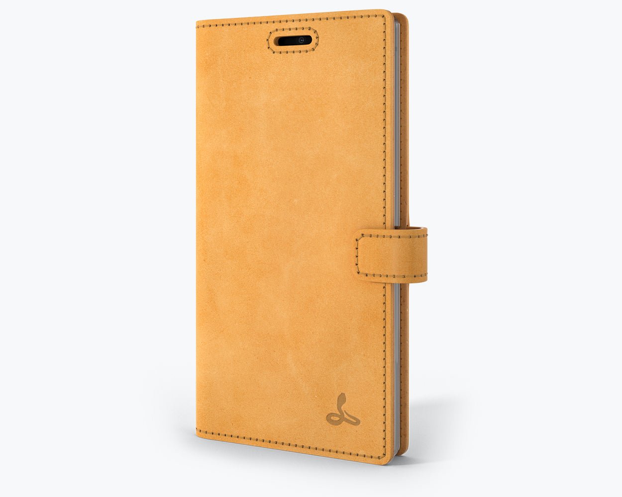 Samsung Galaxy Note 10 - Vintage Leather Wallet (Almost Perfect) Honey Gold Samsung Galaxy Note 10 - Snakehive UK