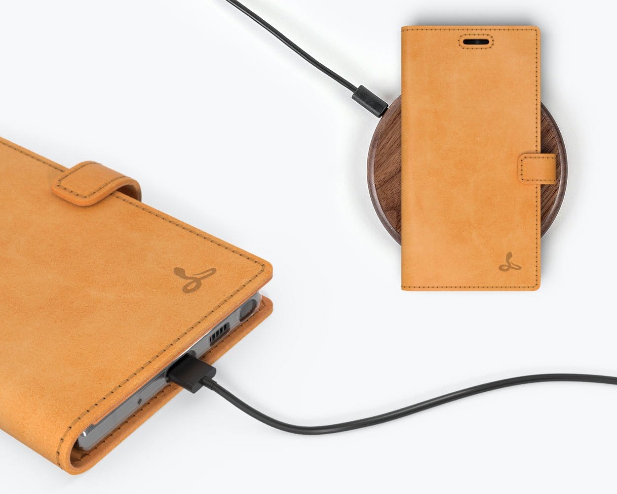 Samsung Galaxy Note 10 - Vintage Leather Wallet (Almost Perfect) Plum Samsung Galaxy Note 10 - Snakehive UK