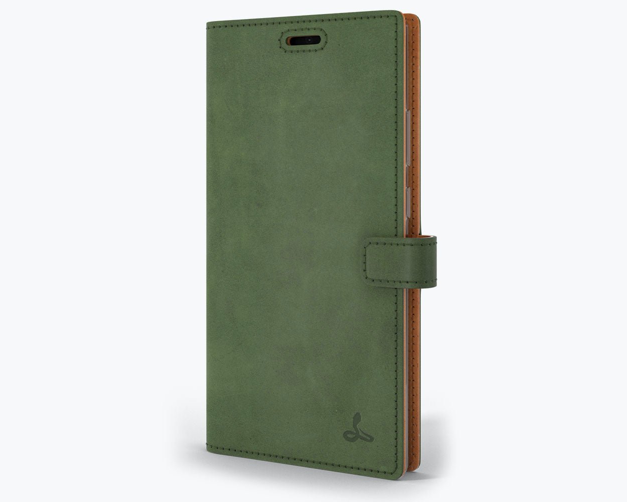 Samsung Galaxy Note 20 Ultra - Vintage Leather Wallet (Almost Perfect) Bottle Green Samsung Galaxy Note 20 Ultra - Snakehive UK