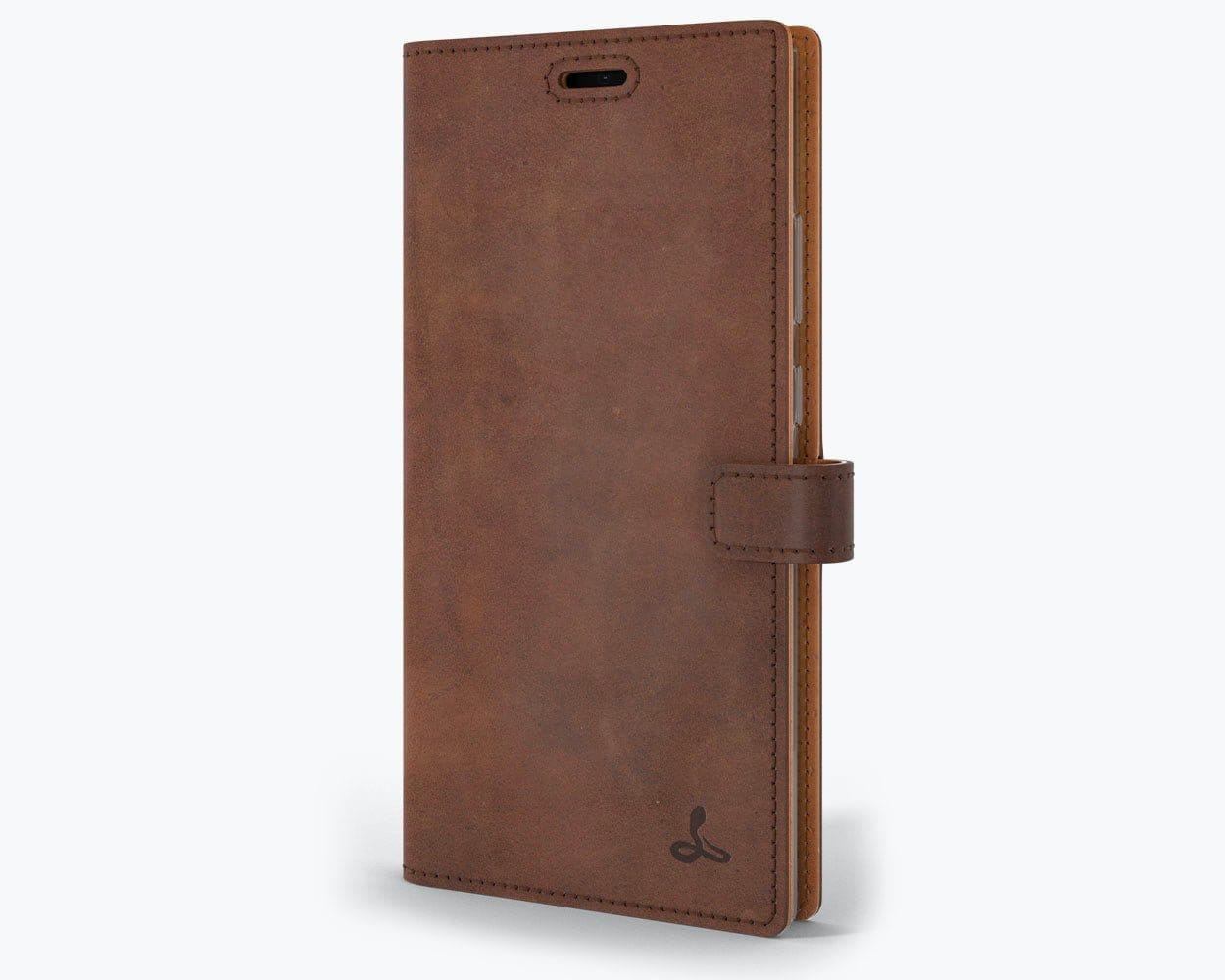Samsung Galaxy Note 20 Ultra - Vintage Leather Wallet (Almost Perfect) Chestnut Brown Samsung Galaxy Note 20 Ultra - Snakehive UK