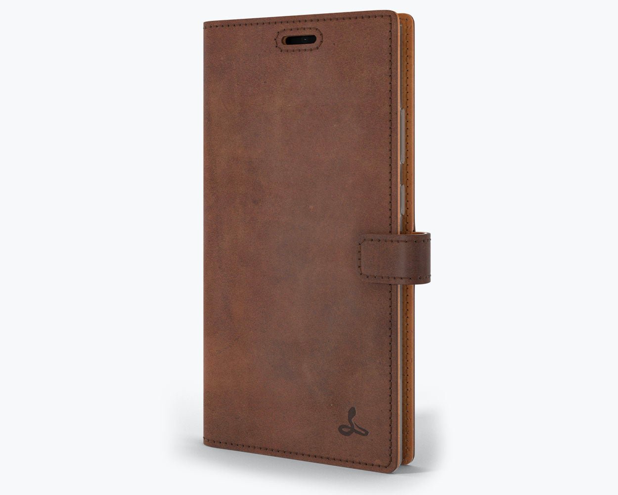 Samsung Galaxy Note 20 Ultra - Vintage Leather Wallet Chestnut Brown Samsung Galaxy Note 20 Ultra - Snakehive UK