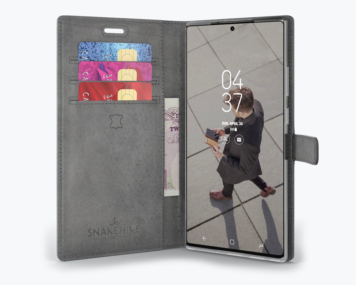 Samsung Galaxy Note 20 Ultra - Vintage Leather Wallet Teal Samsung Galaxy Note 20 Ultra - Snakehive UK