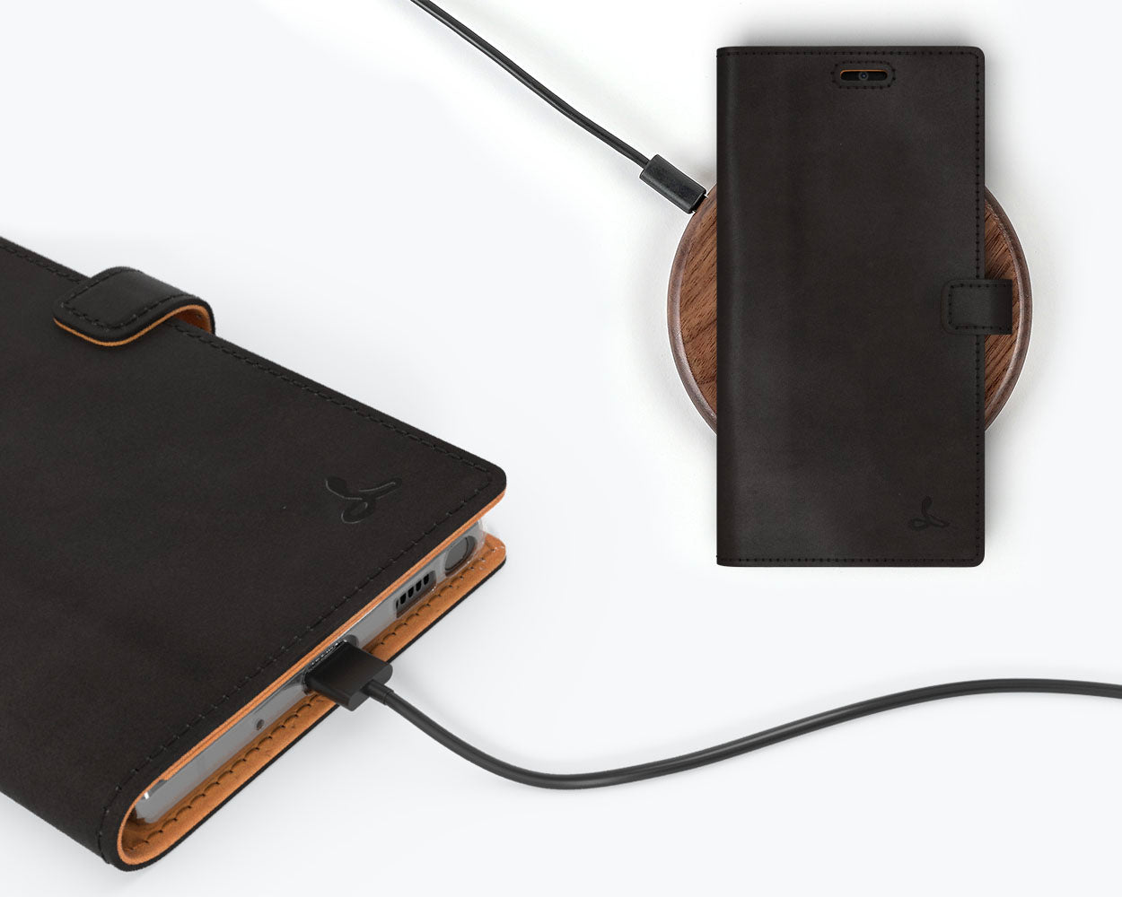 Samsung Galaxy Note 20 - Vintage Leather Wallet (Almost Perfect) Grey Samsung Galaxy Note 25 - Snakehive UK