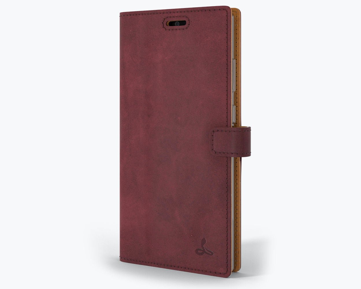 Samsung Galaxy Note 20 - Vintage Leather Wallet (Almost Perfect) Plum Samsung Galaxy Note 22 - Snakehive UK