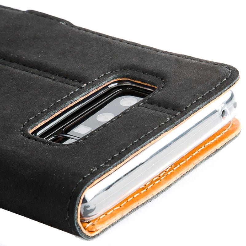 Samsung Galaxy Note 8 - Vintage Leather Wallet (Almost Perfect) Burnt Orange Samsung Galaxy Note 8 - Snakehive UK