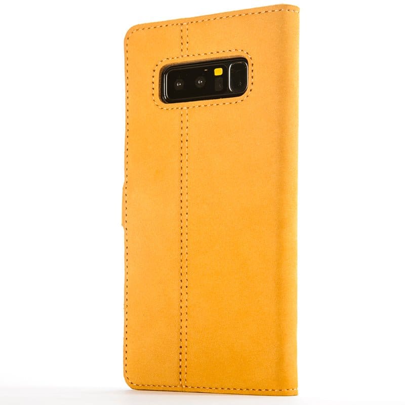 Samsung Galaxy Note 8 - Vintage Leather Wallet (Almost Perfect) Burnt Orange Samsung Galaxy Note 8 - Snakehive UK
