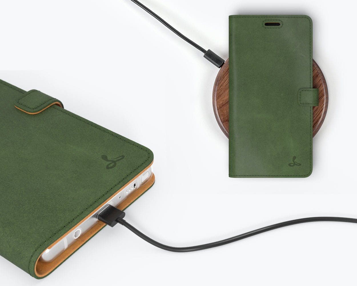 Samsung Galaxy Note 9 - Vintage Leather Wallet (Almost Perfect) Plum Samsung Galaxy Note 9 - Snakehive UK