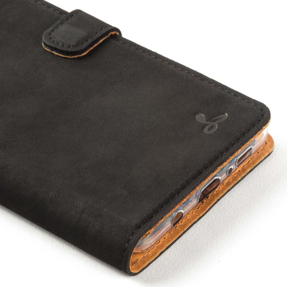 Samsung Galaxy S10 5G - Vintage Leather Wallet (Almost Perfect) Honey Gold Samsung Galaxy S105G - Snakehive UK