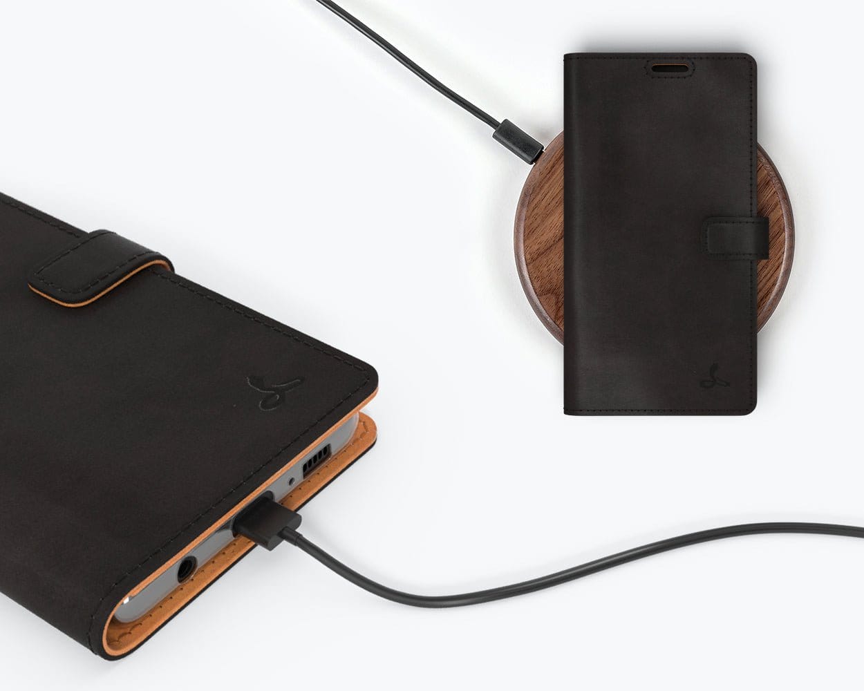 Samsung Galaxy S10 Plus - Vintage Leather Wallet (Almost Perfect) Honey Gold Samsung Galaxy S10 Plus - Snakehive UK