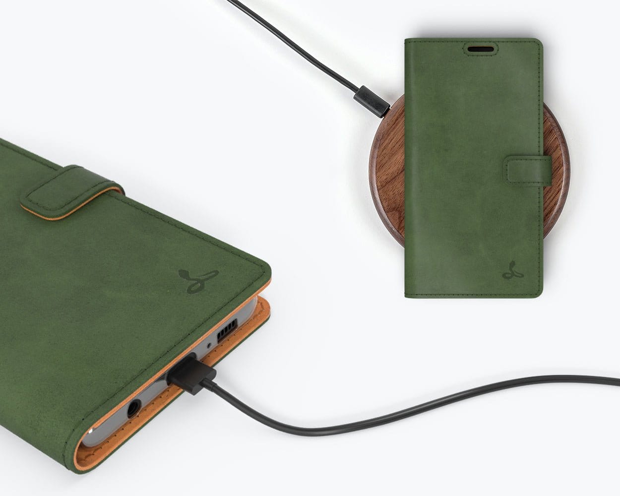 Samsung Galaxy S10 Plus - Vintage Leather Wallet (Almost Perfect) Honey Gold Samsung Galaxy S10 Plus - Snakehive UK