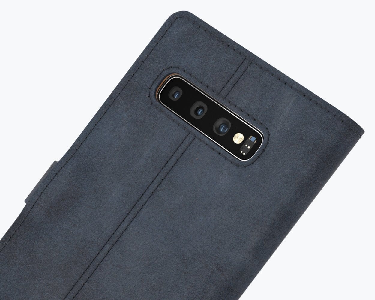 Samsung Galaxy S10 Plus - Vintage Leather Wallet Plum Samsung Galaxy S10 Plus - Snakehive UK