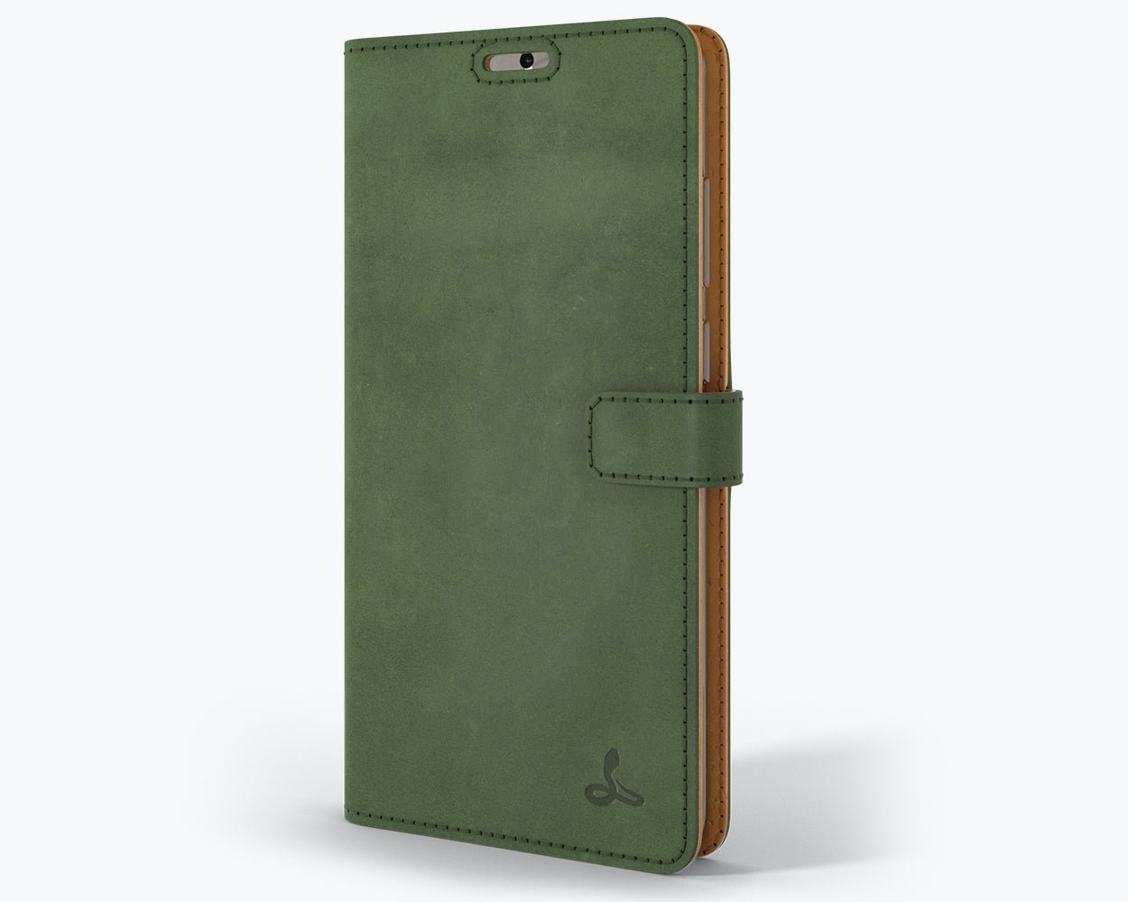Samsung Galaxy S20 Plus - Vintage Leather Wallet Bottle Green Samsung Galaxy S20 Plus - Snakehive UK