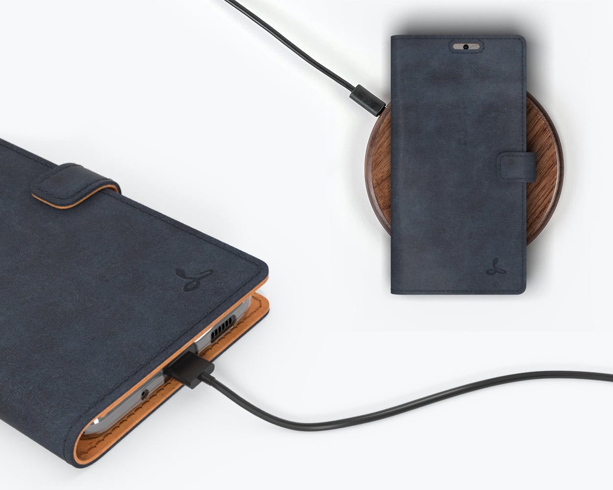 Samsung Galaxy S20 - Vintage Leather Wallet (Almost Perfect) Teal Samsung Galaxy S20 - Snakehive UK