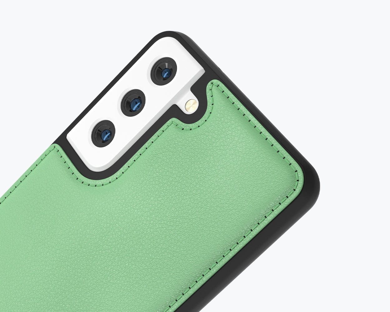 Samsung Galaxy S21 FE - Metro Leather Case Pebble Grey Samsung Galaxy S21FE - Snakehive UK