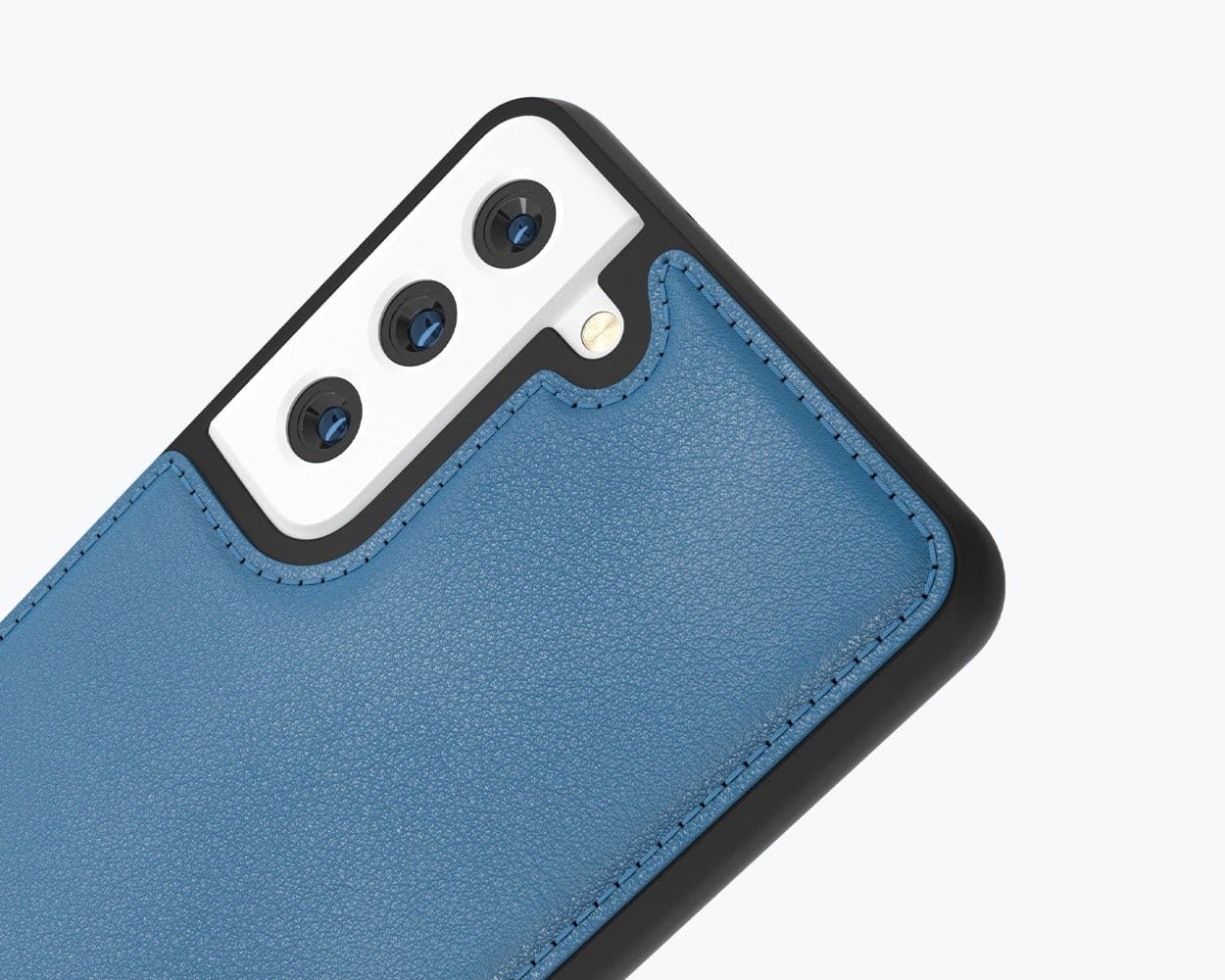 Samsung Galaxy S21 FE - Metro Leather Case Pebble Grey Samsung Galaxy S21FE - Snakehive UK