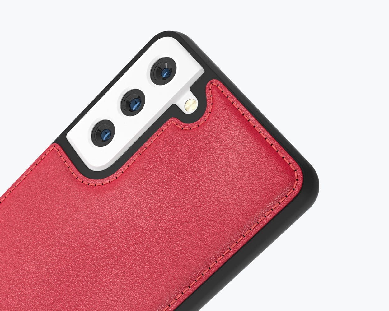 Samsung Galaxy S21 FE - Metro Leather Case Pebble Grey Samsung Galaxy S21FE - Snakehive UK