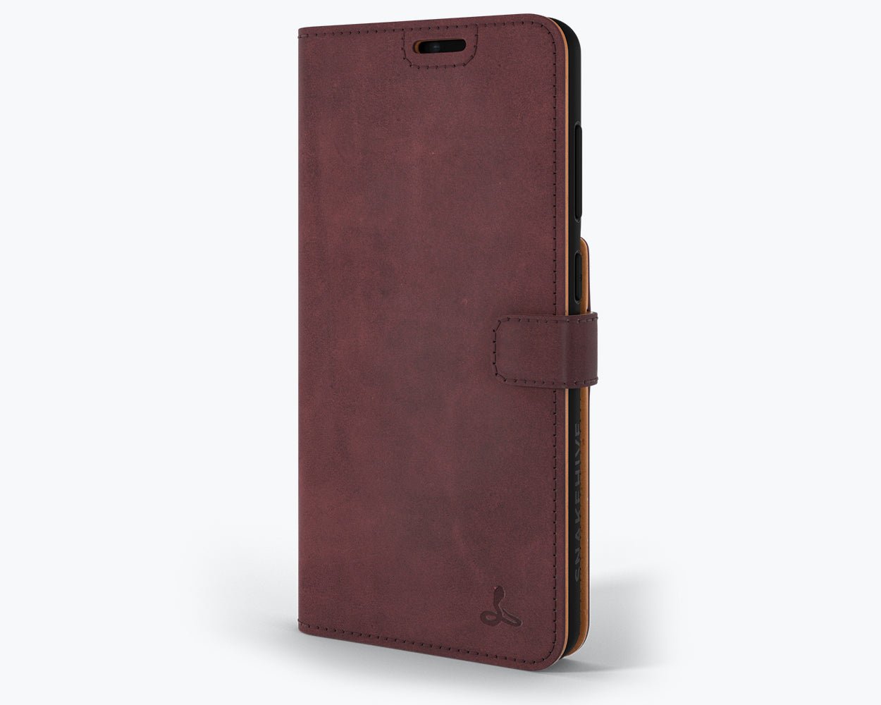 Samsung Galaxy S21 FE - Vintage Leather Wallet (Almost Perfect) Plum Samsung Galaxy S21 FE - Snakehive UK