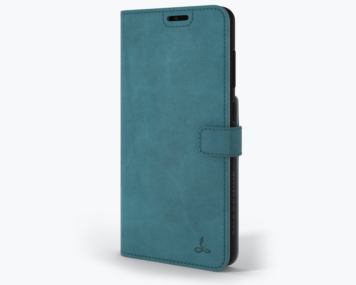 Samsung Galaxy S21 FE - Vintage Leather Wallet (Almost Perfect) Teal Samsung Galaxy S21 FE - Snakehive UK