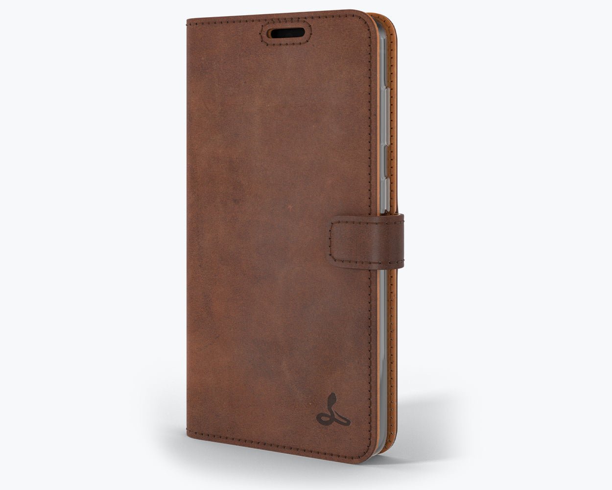 Samsung Galaxy S21 Plus - Vintage Leather Wallet Chestnut Brown Samsung Galaxy S21 Plus - Snakehive UK