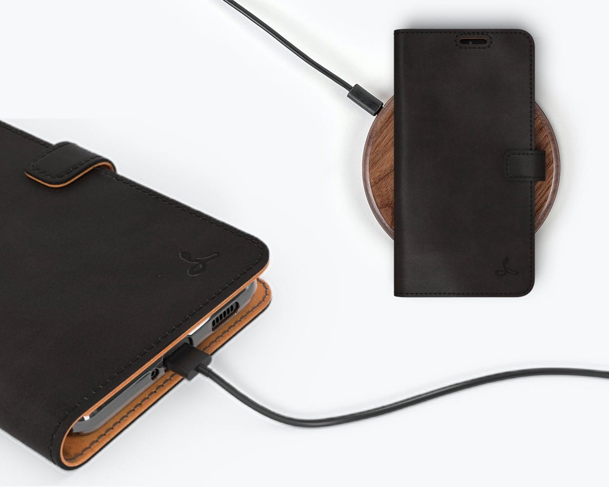 Samsung Galaxy S21 Ultra - Vintage Leather Wallet Grey Samsung Galaxy S21 Ultra - Snakehive UK