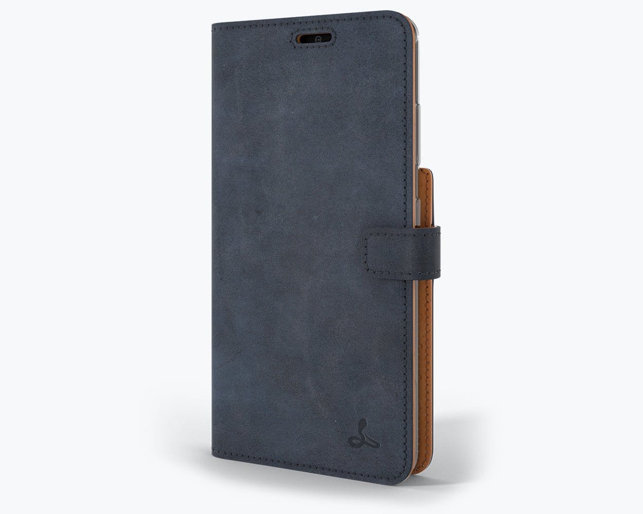 Samsung Galaxy S21 Ultra - Vintage Leather Wallet Navy Samsung Galaxy S21 Ultra - Snakehive UK