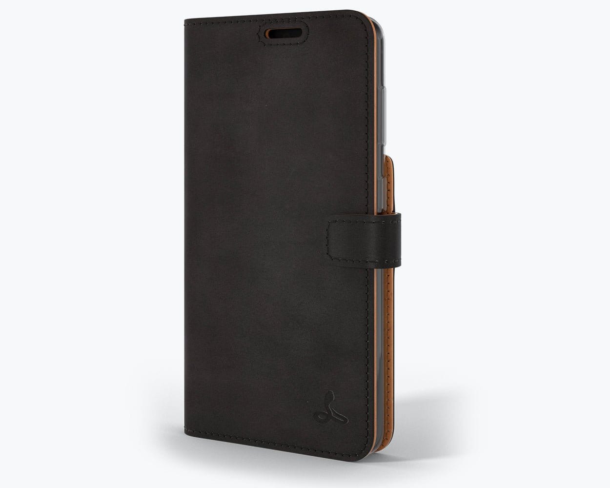 Samsung Galaxy S21 - Vintage Leather Wallet (Almost Perfect) Black Samsung Galaxy S21 - Snakehive UK