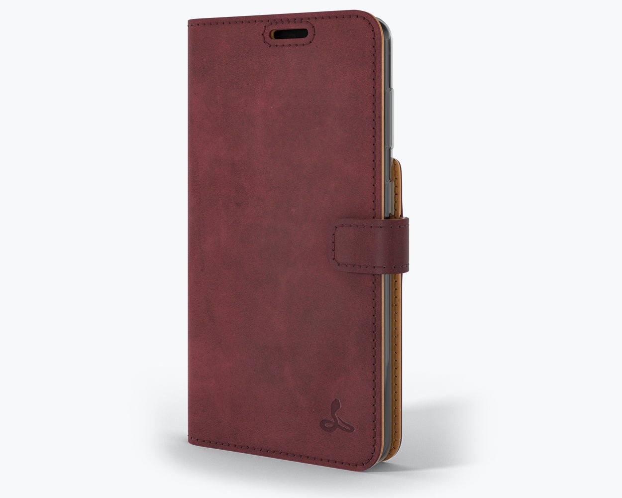Samsung Galaxy S21 - Vintage Leather Wallet (Almost Perfect) Plum Samsung Galaxy S21 - Snakehive UK