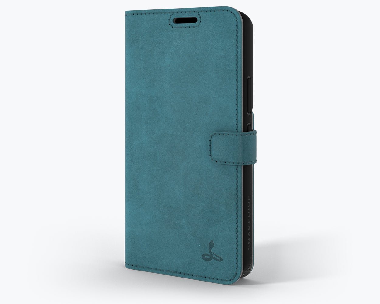 Samsung Galaxy S22 Plus - Vintage Leather Wallet Teal Samsung Galaxy S22 Plus - Snakehive UK