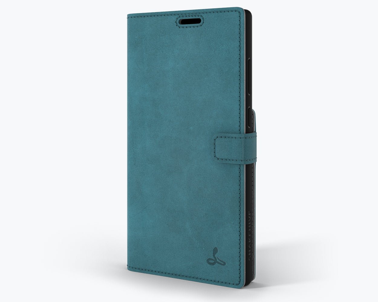 Samsung Galaxy S22 Ultra - Vintage Leather Wallet (Almost Perfect) Teal Samsung Galaxy S22 Ultra - Snakehive UK