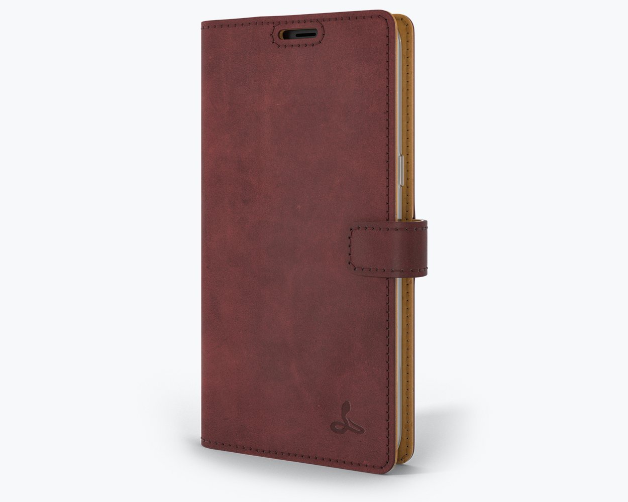 Samsung Galaxy S8 - Vintage Leather Wallet (Almost Perfect) Plum Samsung Galaxy S8 - Snakehive UK