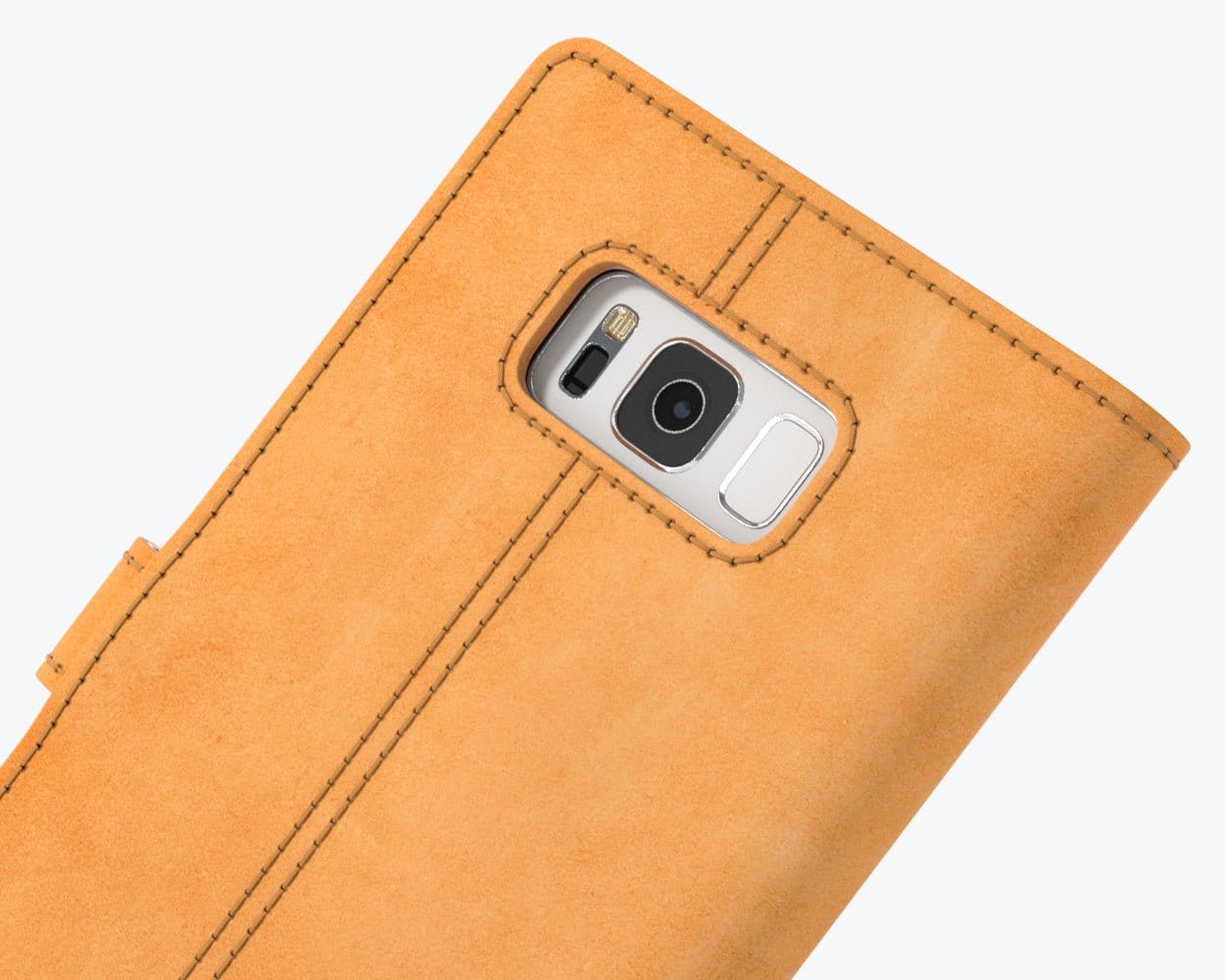 Samsung Galaxy S8 - Vintage Leather Wallet (Almost Perfect) Red Samsung Galaxy S8 - Snakehive UK