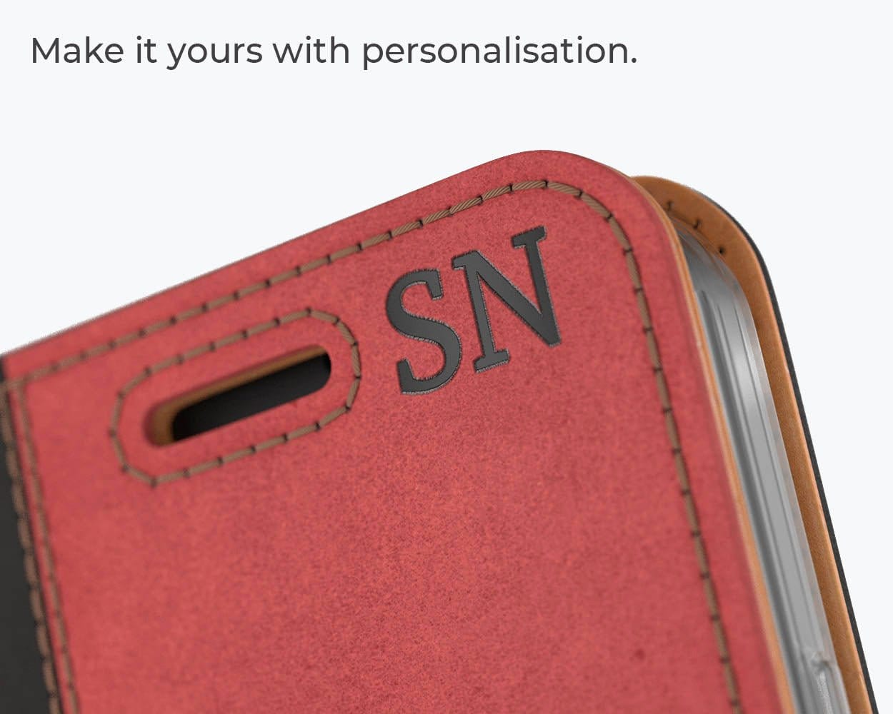 Samsung Galaxy S8 - Vintage Two Tone Leather Wallet (Almost Perfect) TT Black/Red Samsung Galaxy S8 - Snakehive UK