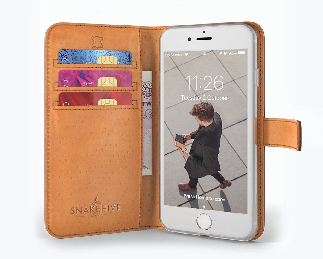 6s Case Iphone Wristlet IPhone 6/6S Vintage Two Tone Leather