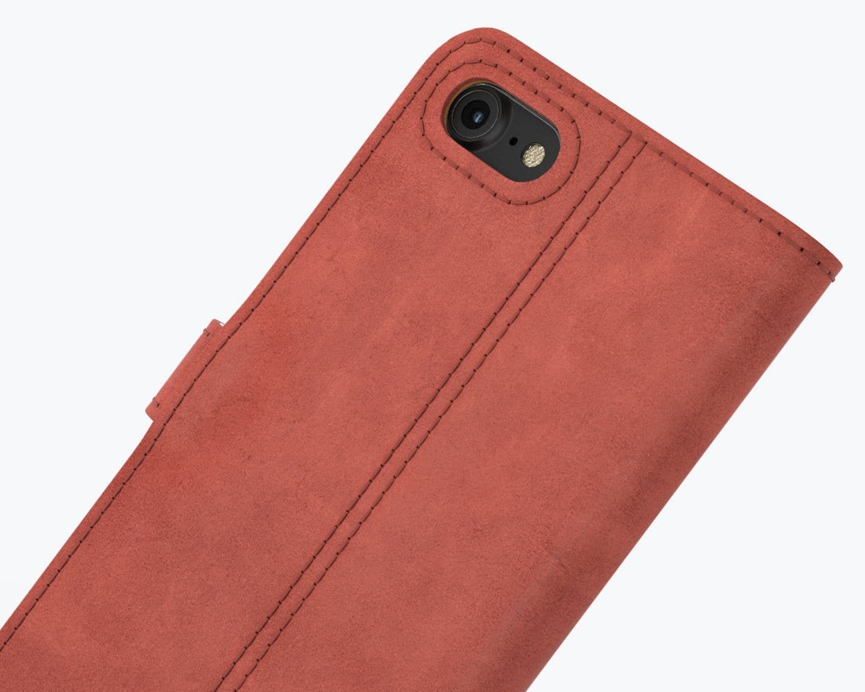 Vintage Leather Wallet - Apple iPhone 7 Grey Apple iPhone 7 - Snakehive UK