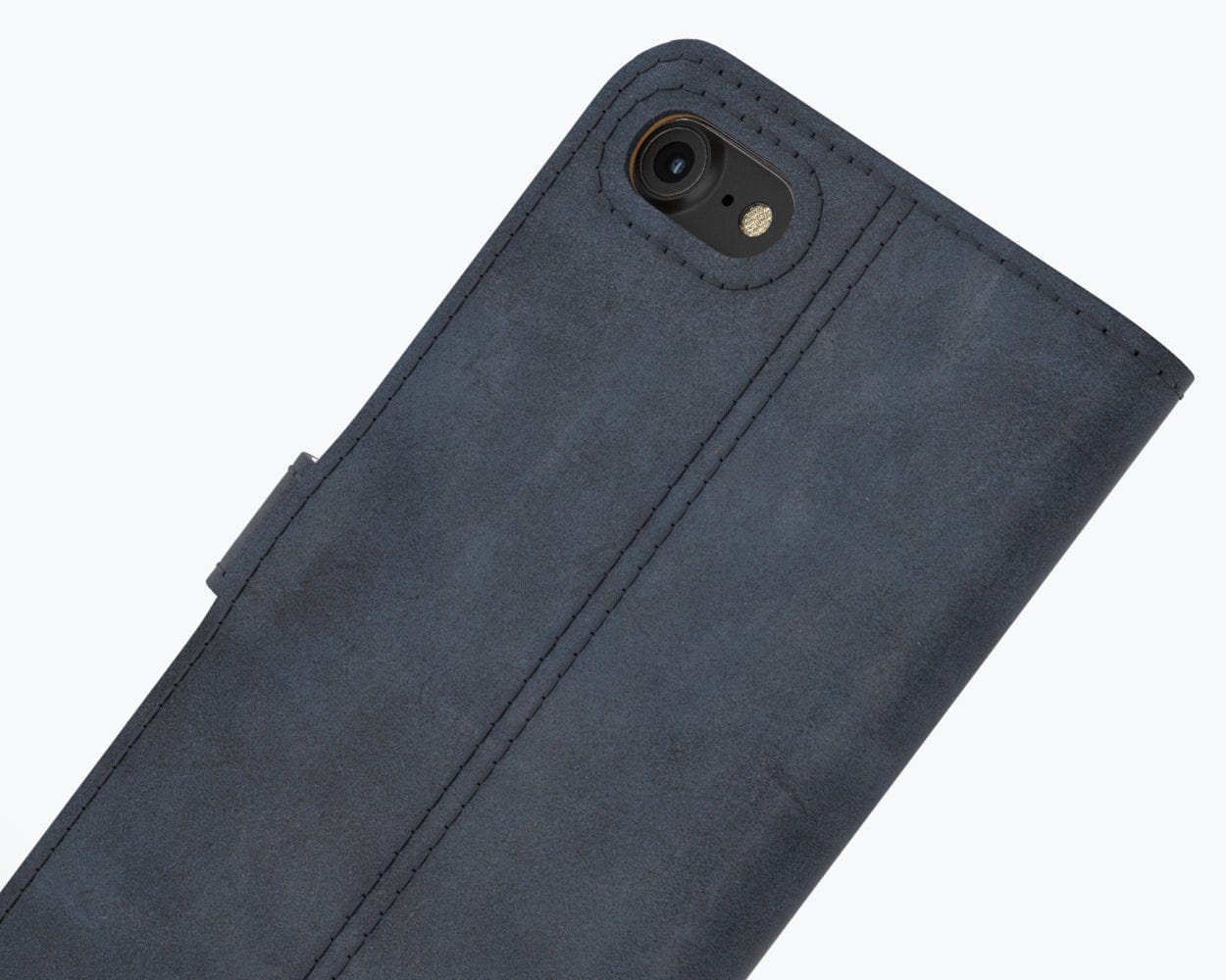 Vintage Leather Wallet - Apple iPhone 7 Grey Apple iPhone 7 - Snakehive UK