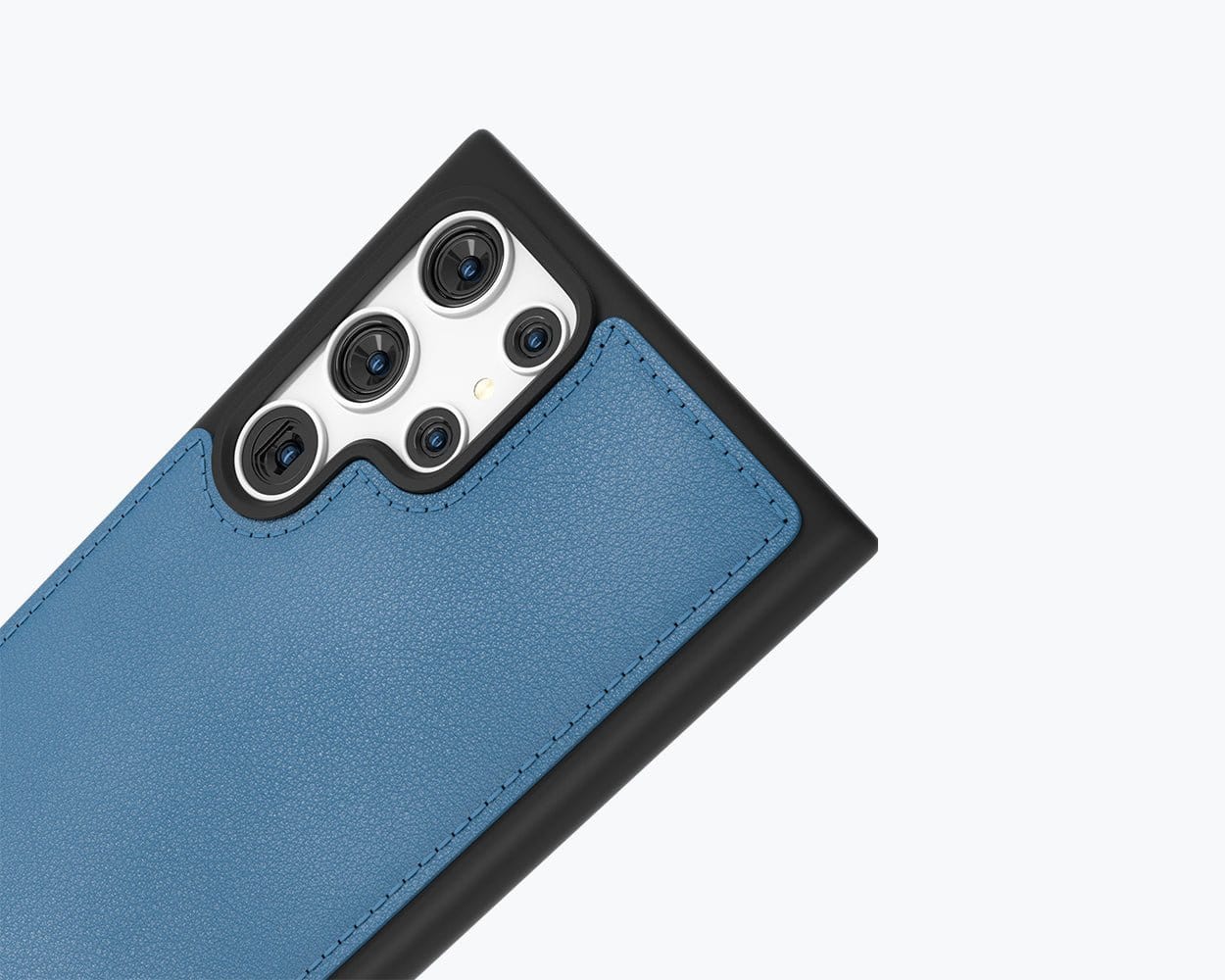 Samsung Galaxy S23 Ultra - Metro Leather Case Pebble Grey Samsung Galaxy S23 Ultra - Snakehive UK