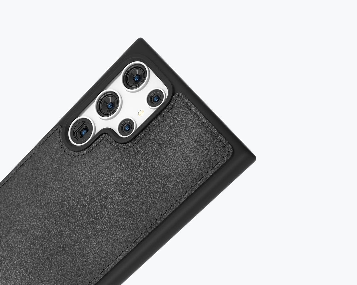 Samsung Galaxy S23 Ultra - Metro Leather Case Pebble Grey Samsung Galaxy S23 Ultra - Snakehive UK