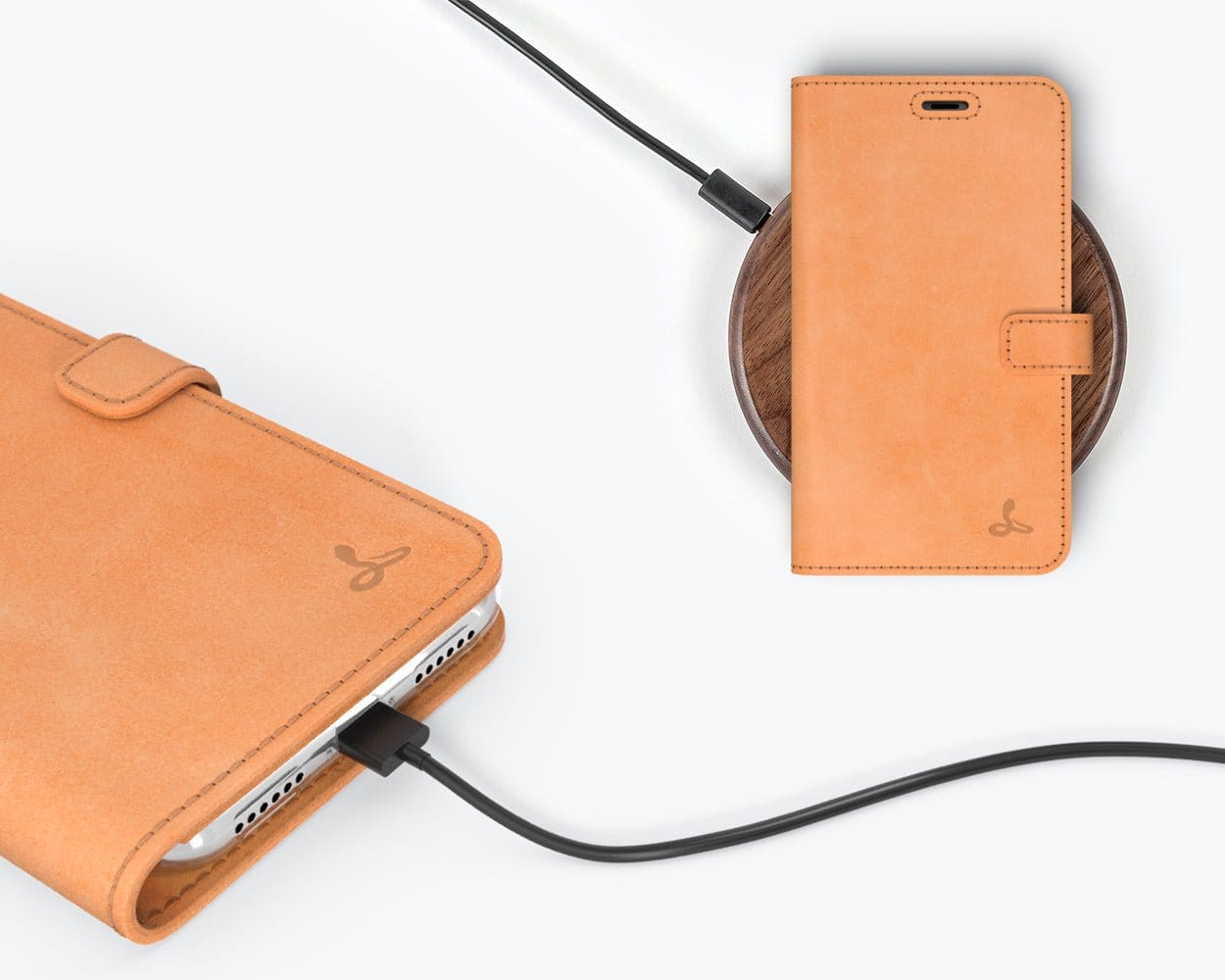 Vintage Leather Wallet - Apple iPhone X/XS Bottle Green Apple iPhone X/XS - Snakehive UK
