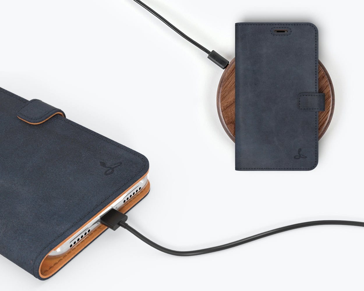 Vintage Leather Wallet - Apple iPhone X/XS Bottle Green Apple iPhone X/XS - Snakehive UK