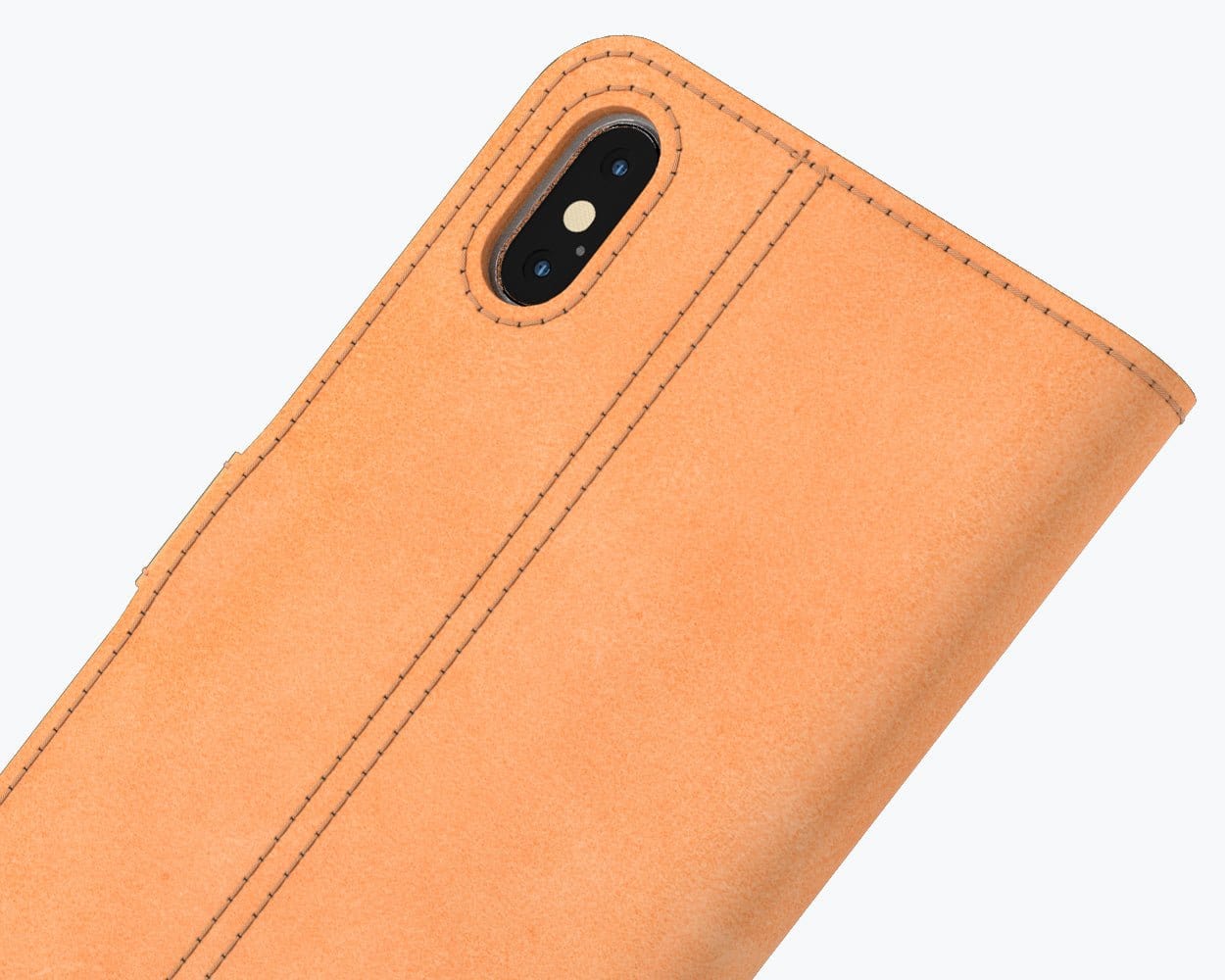 Vintage Leather Wallet - Apple iPhone X/XS Bottle Green Apple iPhone X/XS - Snakehive UK