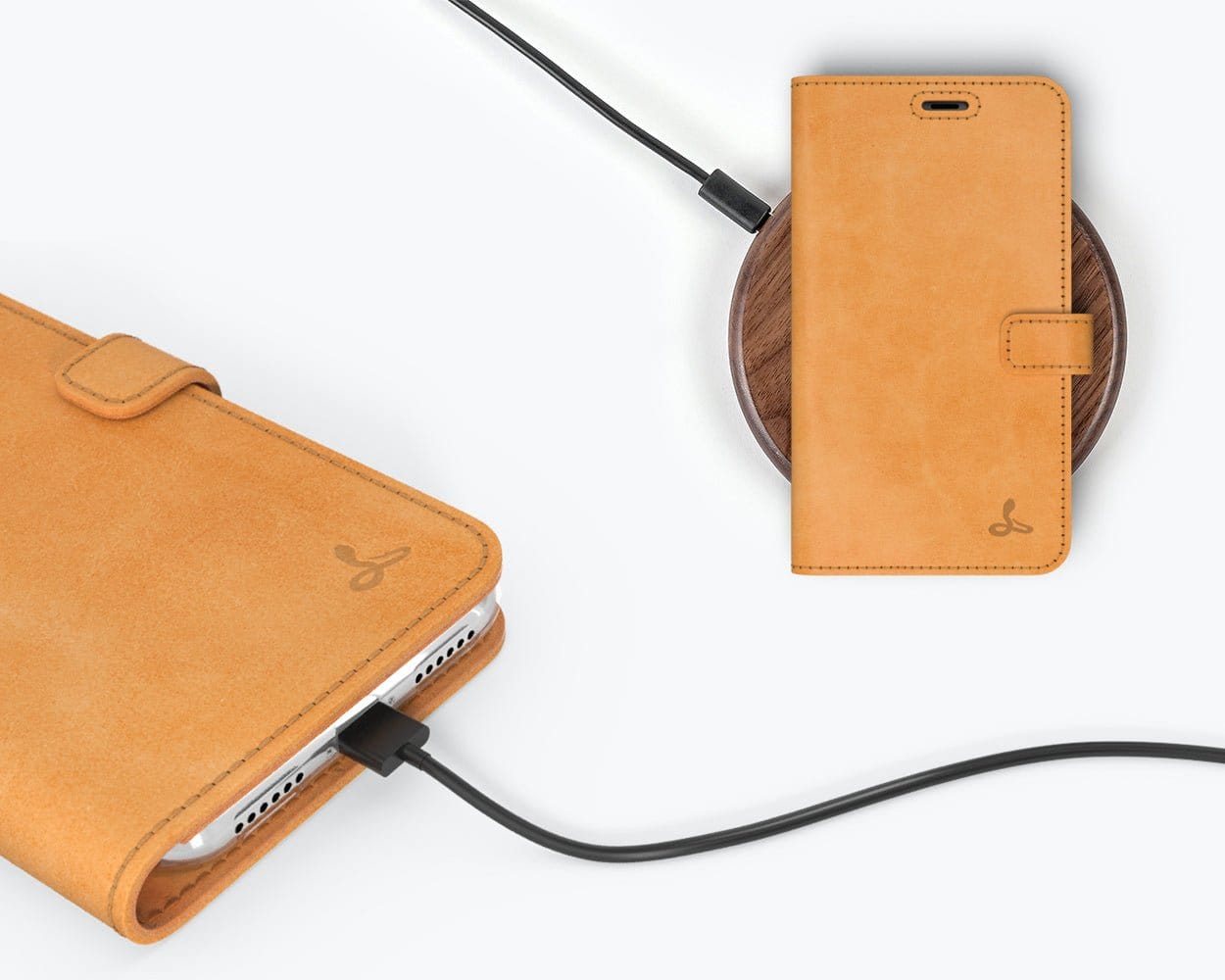 Vintage Leather Wallet - Apple iPhone X/XS Bottle Green Apple iPhone X/XS - Snakehive UK