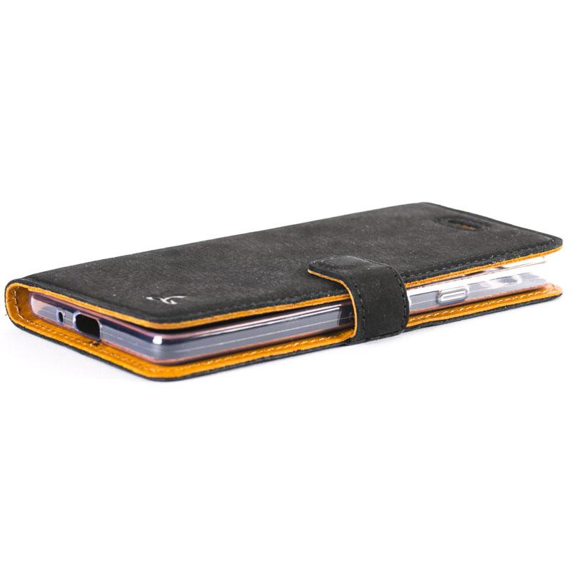Vintage Leather Wallet - Google Pixel 2 Plum Google Pixel 2 - Snakehive UK