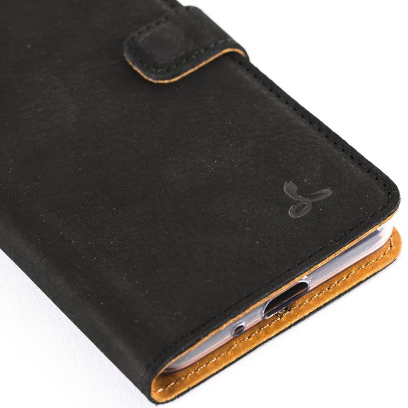 Vintage Leather Wallet - Google Pixel 2 Plum Google Pixel 2 - Snakehive UK